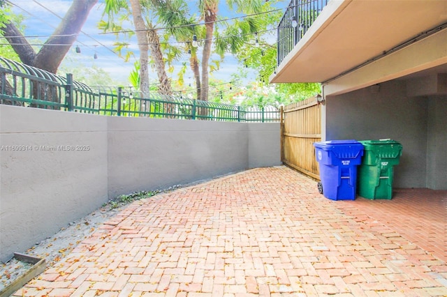 view of patio / terrace