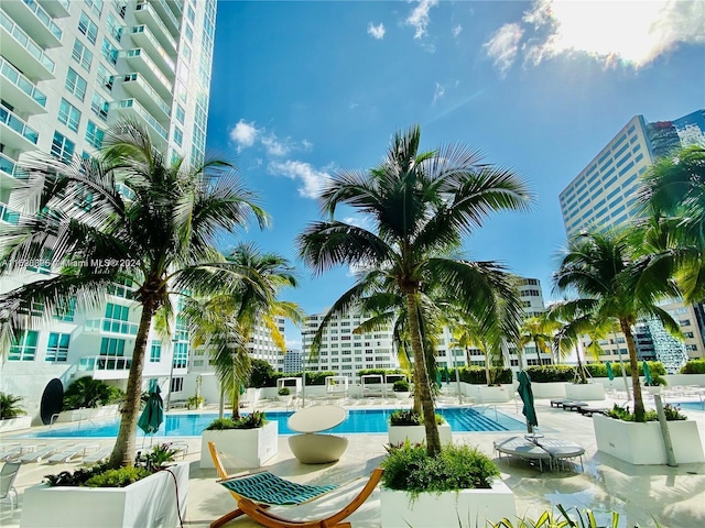 view of swimming pool