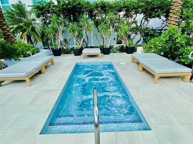 view of pool