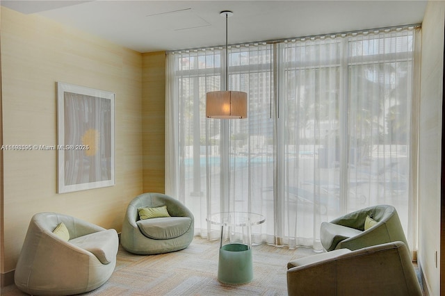 950 Brickell Bay Dr Unit 802, Miami, FL 33131 - view of living area