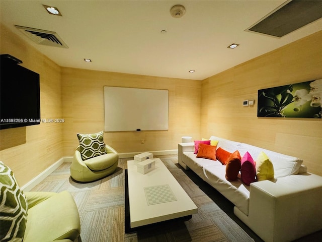 950 Brickell Bay Dr Unit 802, Miami, FL 33131 - cinema room featuring baseboards and recessed lighting