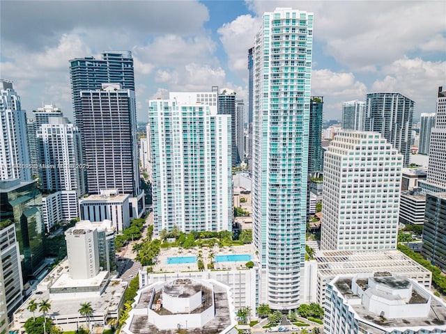 950 Brickell Bay Dr Unit 802, Miami, FL 33131 - view of city skyline