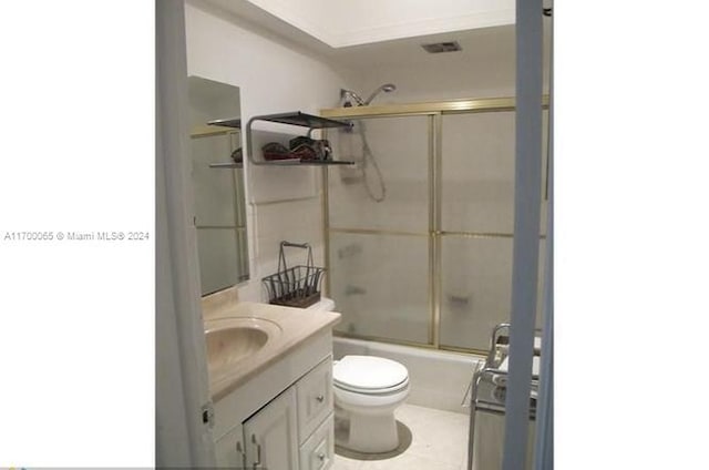 11960 NE 19th Dr Unit 24, North Miami, FL 33181 - full bath with vanity and combined bath / shower with glass door