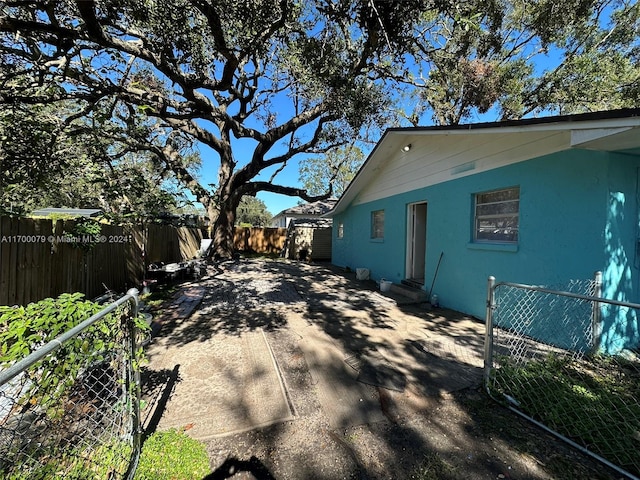 view of side of property