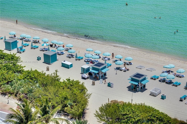 6799 Collins Ave Unit 1704, Miami Beach, FL 33141 - drone / aerial view of unending shoreline
