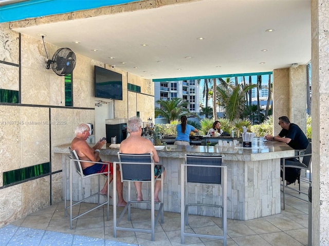 6799 Collins Ave Unit 1704, Miami Beach, FL 33141 - view of patio / terrace