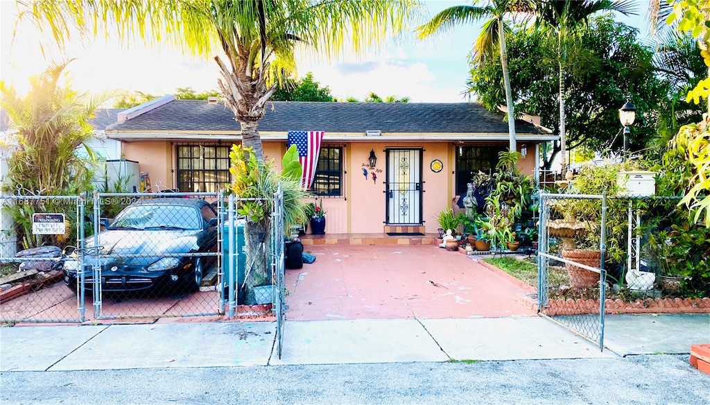 view of bungalow-style home