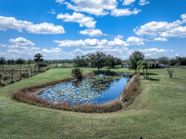 surrounding community featuring a lawn