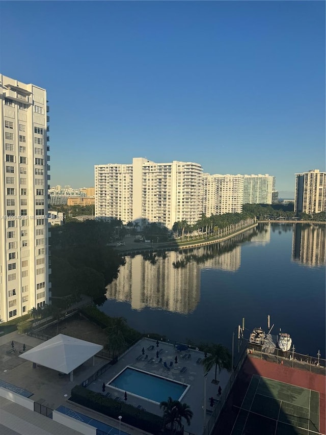 2750 NE 183rd St Unit 1210, Aventura, FL 33160 - water view with nearby urban area