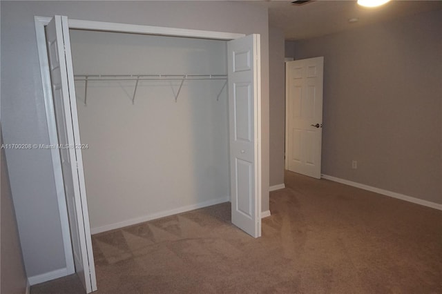 view of closet