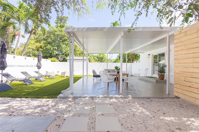 view of patio / terrace