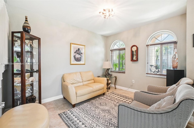 view of living room