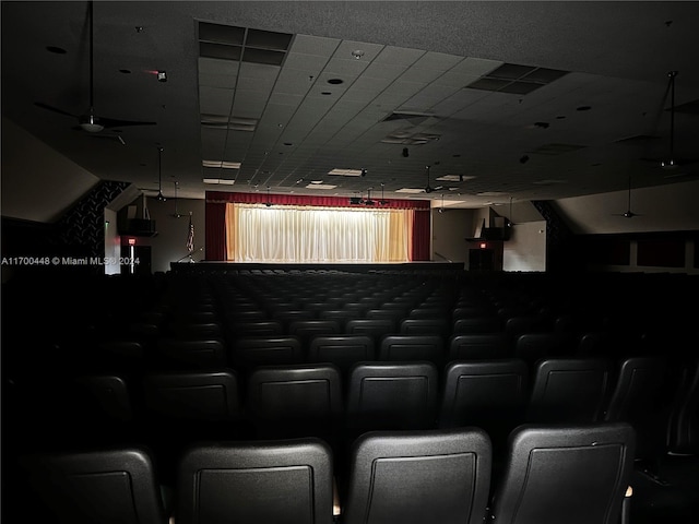 view of home theater