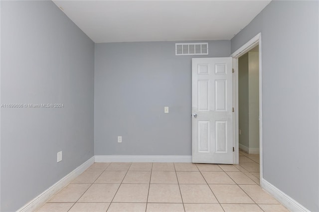 view of tiled empty room