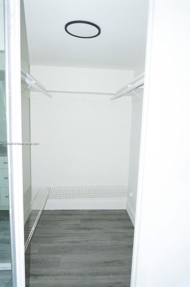 16850 S Glades Dr Unit 3C, North Miami Beach, FL 33162 - spacious closet with wood finished floors