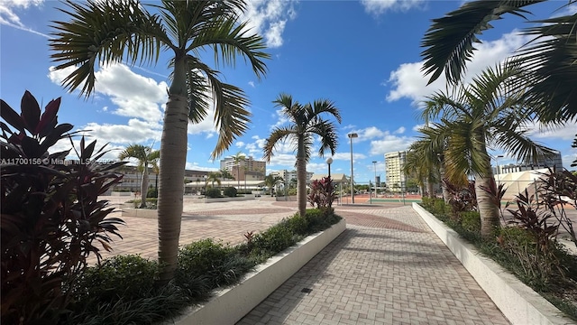 surrounding community featuring a gate