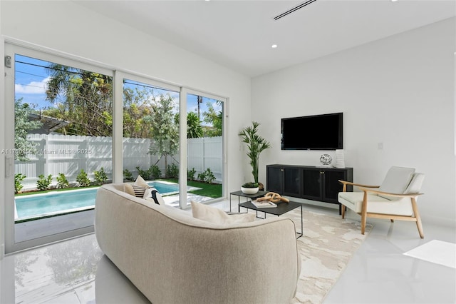 view of living room