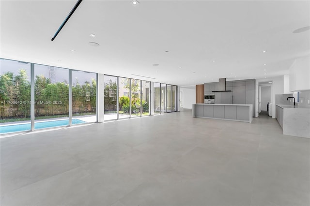 2110 S Miami Ave, Miami, FL 33129 - unfurnished living room with a sink
