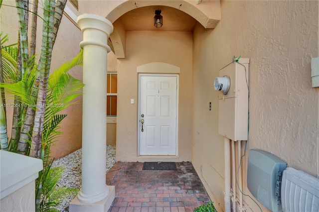 12564 SW 121st Way, Miami, FL 33186 - entrance to property with stucco siding