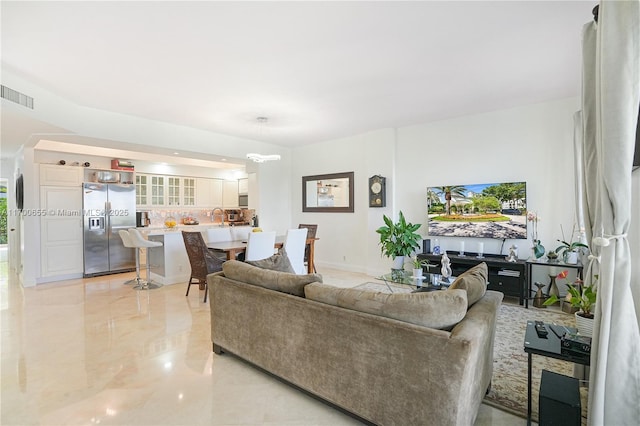 view of living room