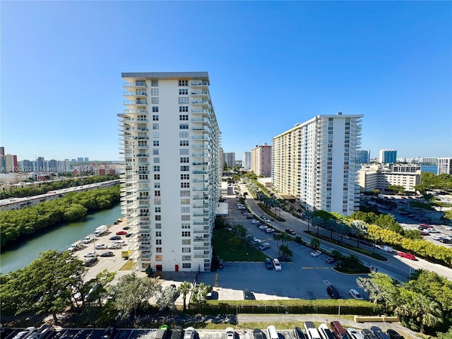 view of property featuring a water view