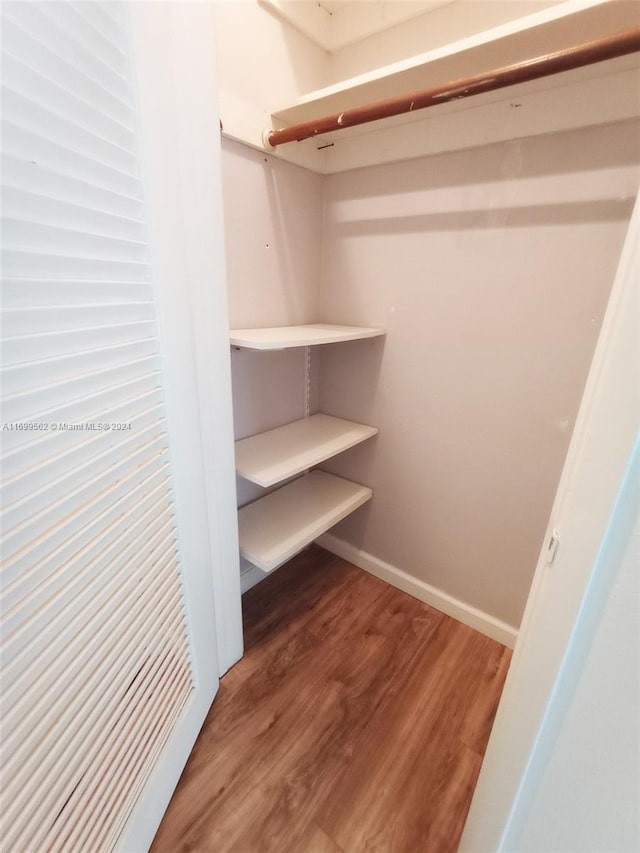 view of closet