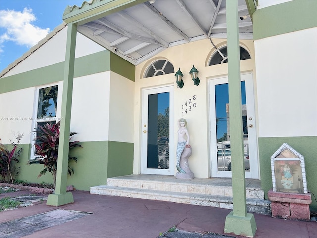 1428 SW 20th St, Miami, FL 33145 - view of exterior entry with stucco siding