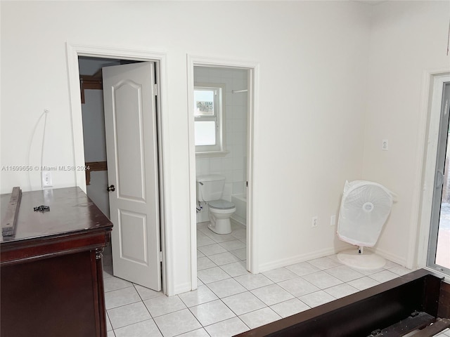 1428 SW 20th St, Miami, FL 33145 - full bathroom with tile patterned floors and toilet