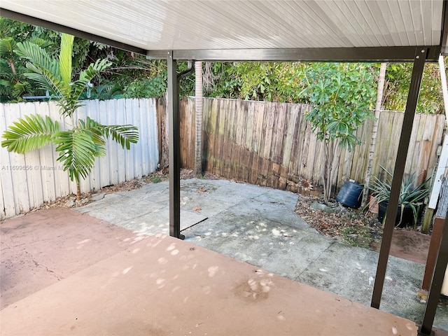 1428 SW 20th St, Miami, FL 33145 - fenced backyard featuring a patio