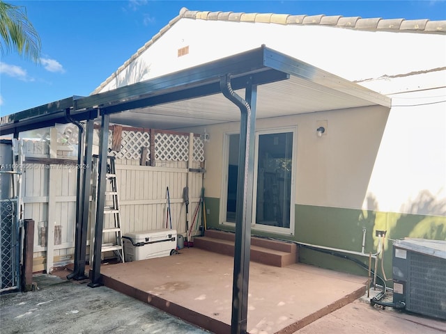 1428 SW 20th St, Miami, FL 33145 - view of patio featuring entry steps