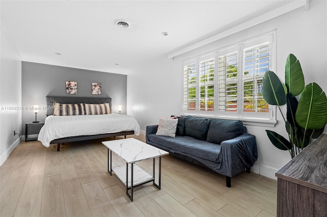 13751 NE 1st Ave, Miami, FL 33161 - bedroom with light wood-type flooring and baseboards