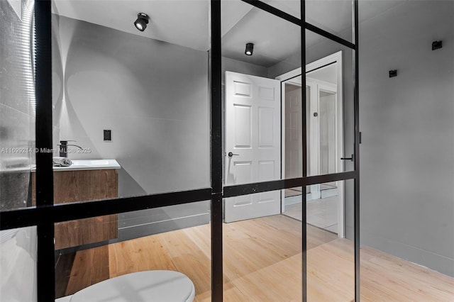 13751 NE 1st Ave, Miami, FL 33161 - full bathroom featuring wood finished floors and vanity