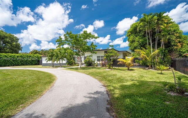 13751 NE 1st Ave, Miami, FL 33161 - view of front of property featuring stucco siding and curved driveway