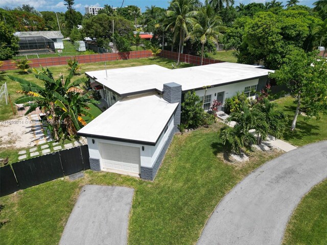 13751 NE 1st Ave, Miami, FL 33161 - view of subject property featuring a tree filled landscape