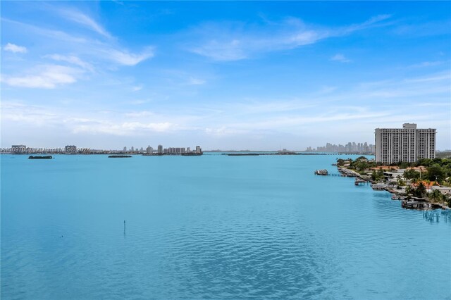 11111 Biscayne Blvd Unit 12F, Miami, FL 33181 - water view with skyline