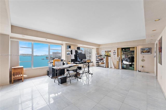 11111 Biscayne Blvd Unit 12F, Miami, FL 33181 - view of tiled office