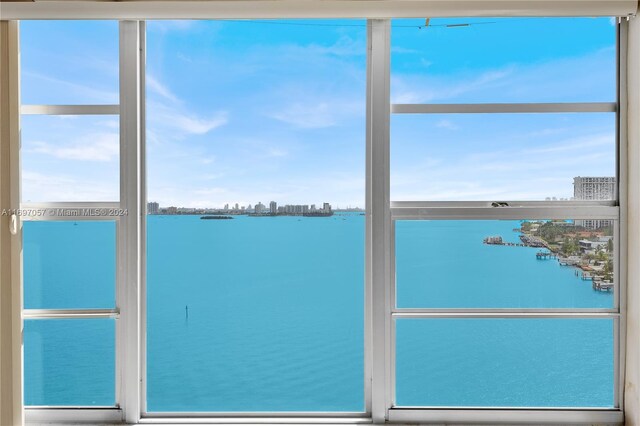 11111 Biscayne Blvd Unit 12F, Miami, FL 33181 - water view with nearby urban area