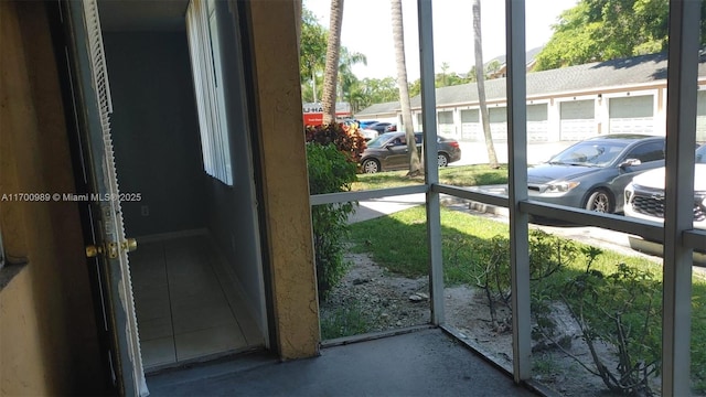 4015 W Mcnab Rd Unit D101, Pompano Beach, FL 33069 - entryway featuring concrete floors