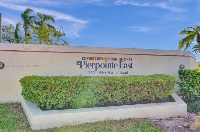 1104 N Hiatus Rd Unit 1104, Pembroke Pines, FL 33026 - view of community / neighborhood sign