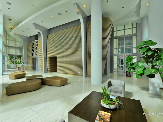 view of building lobby