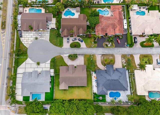 9701 SW 56th Ter, Miami, FL 33173 - drone / aerial view of a pool
