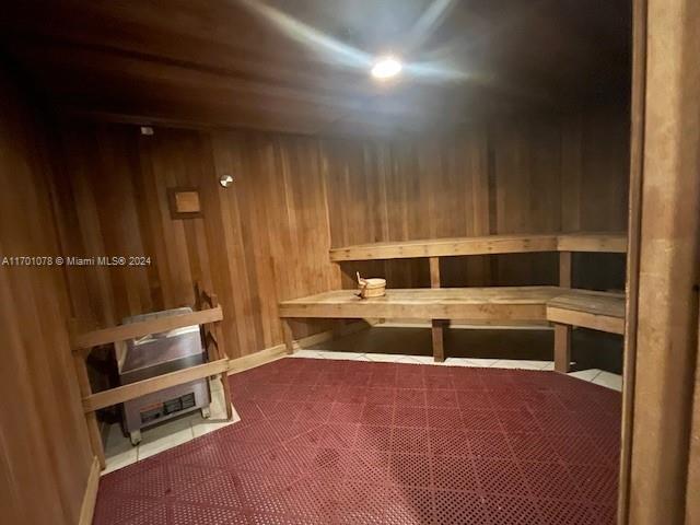 view of sauna / steam room