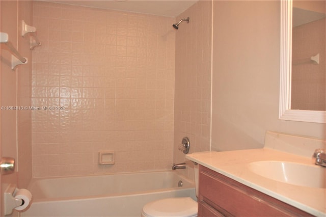 2531 NW 56th Ave Unit 109, Lauderhill, FL 33313 - full bathroom with vanity and bathtub / shower combination