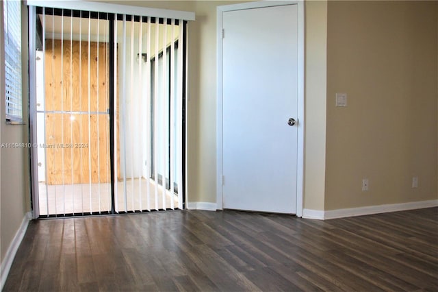 2531 NW 56th Ave Unit 109, Lauderhill, FL 33313 - spare room featuring wood finished floors