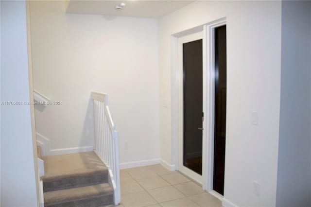 bathroom featuring tile patterned floors