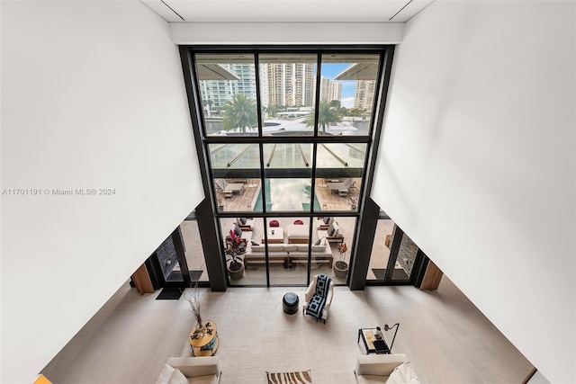 view of living room