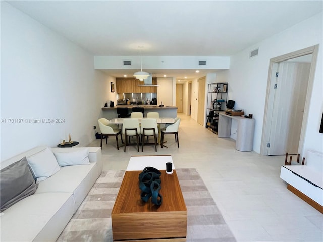 view of living room