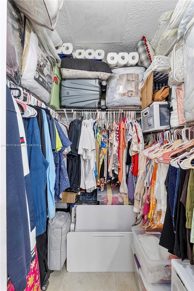 view of spacious closet