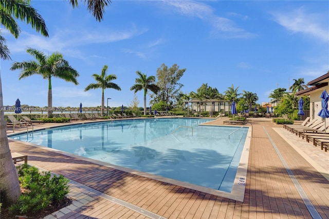 887 NE 211th St Unit 887, Miami, FL 33179 - pool with a patio