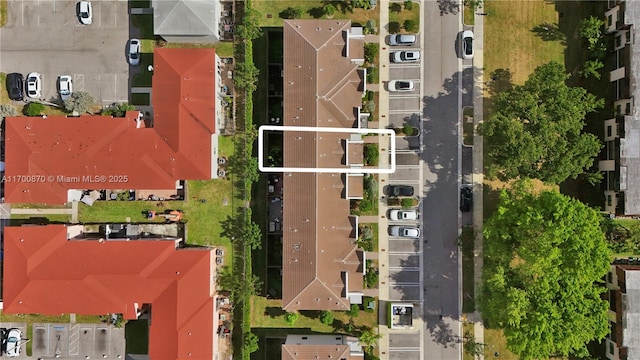 887 NE 211th St Unit 887, Miami, FL 33179 - drone / aerial view with a residential view
